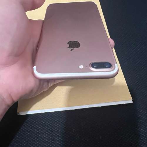 Apple iPhone 7 plus 256G 玫瑰金～ 電池效率100 ％