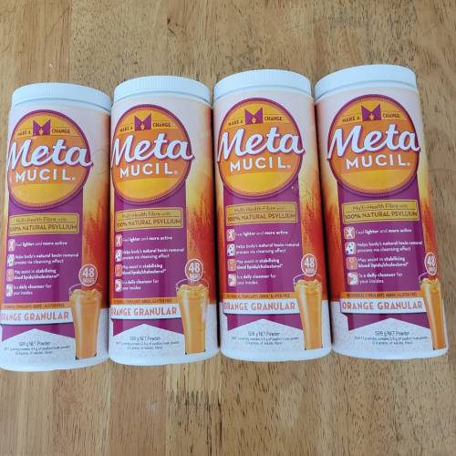 MetaMucil纖維橙粉