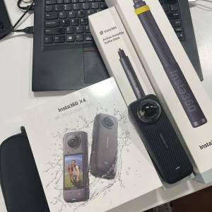 Insta360 X4 95%新無花 送 3m,1m 自拍桿