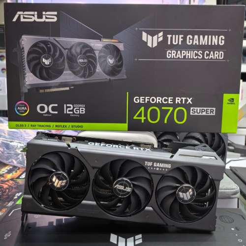 華碩 TUF RTX 4070 Super 行貨保養至 2027年 旺角門市交收 5090 5080 5070 4090 40...