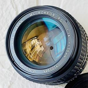 Minolta MC ROKKOR-PG 50mm F/1.4  ​*全新狀態