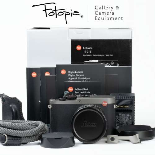 || Leica Q (Typ 116) - Titanium Lacquered, full packing & extra accessories ||
