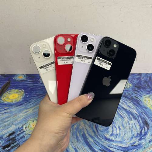 🔥Apple iPhone 14系列🔥/Apple iPhone 14/高質素超靚機完美機/超㩒用256GB/粉色🩷...