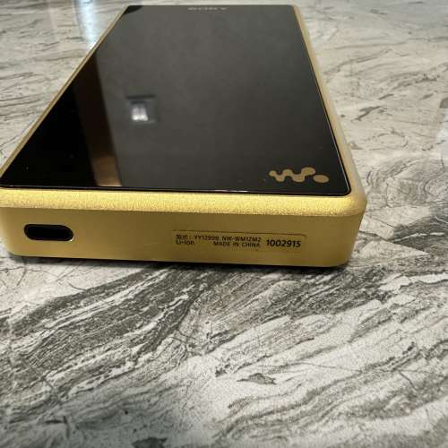 日本水貨 金磚2 Sony WM1ZM2 + Pw audio Ground pin 轉換插金色 First times ver