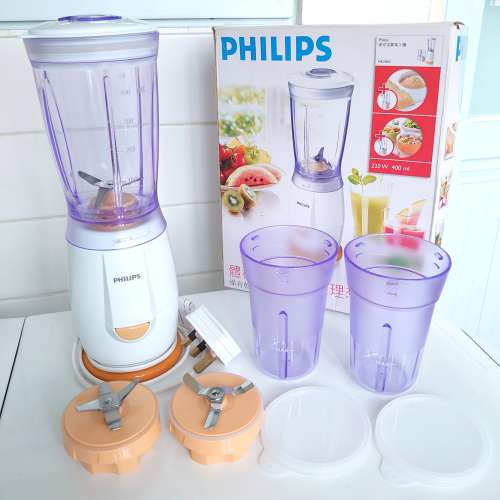 (乾濕兩用) Philips 迷你 活氧果汁機 攪拌機