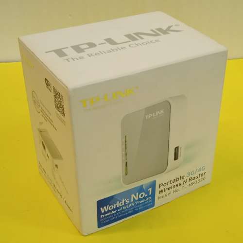 TP-Link3G/4G portable wireless N router TL-MR3020 可攜式3G/4G無線N路由器