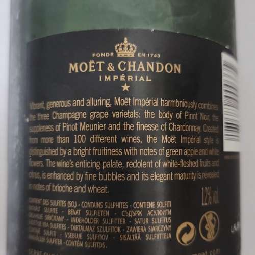 Moet & Chandon Imperial Brut Champagne