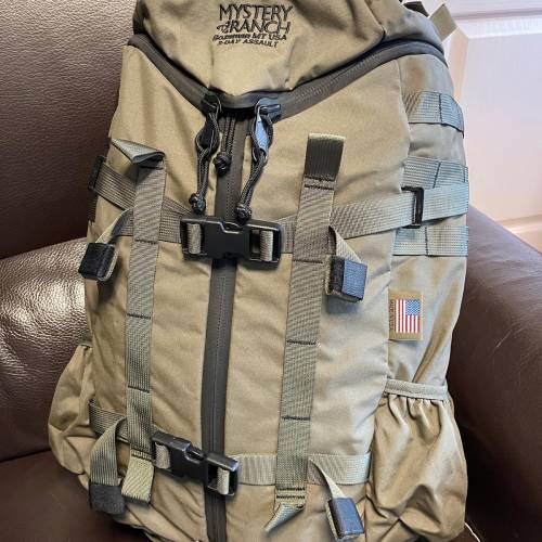 Mystery Ranch 3 Day Assault CL Ranger Green, S/M,(美國製造)