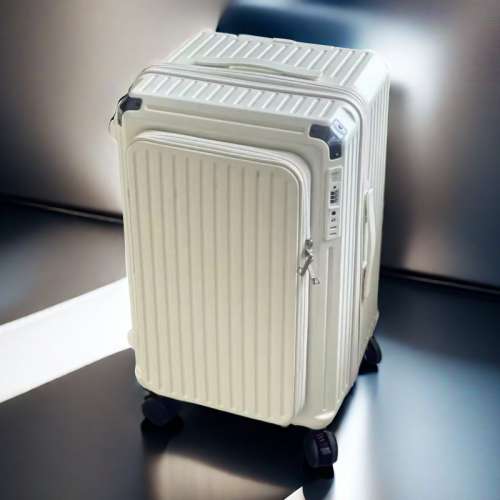 🆕️🏝德國PC物料前開減震彈簧鎖車靜音5個車輪擴展usb行李箱行李喼German PC mater...