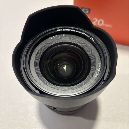 Sony 20mm1.8 G
