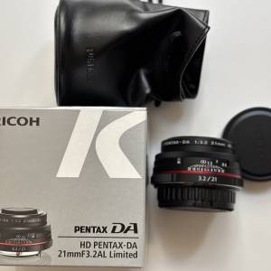 Pentax HD DA 21mm f3.2 AL limited