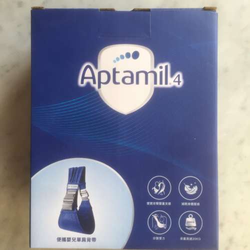 $50 100% 全新 未開封 Aptamil 便𢹂嬰兒單肩背帶 - 外出用品 (8-44lbs, 3.6-20kg) ...