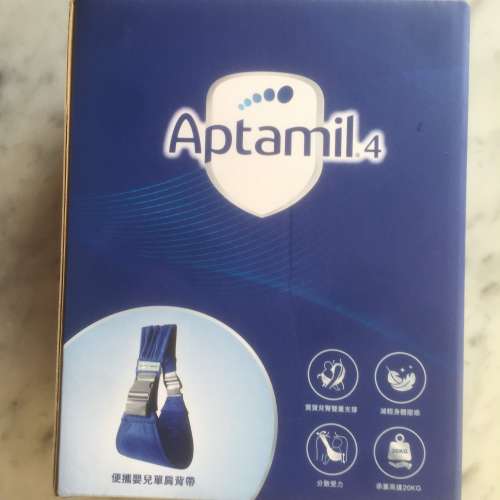 $50 100% 全新 未開封 Aptamil 便𢹂嬰兒單肩背帶 - 外出用品 (8-44lbs, 3.6-20kg) ...