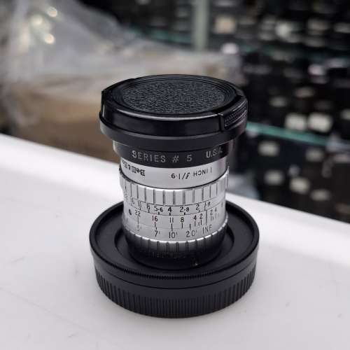 TAYLON HOBSON 1 INCH F1.9 MOVIE LENS C MOUNT + OM M43 MOUNT