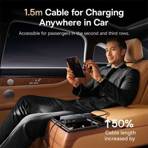 Baseus PrimeTrip VA1 Car Tire Inflator – 2-in-1,Wireless & Wired DUAL Mode