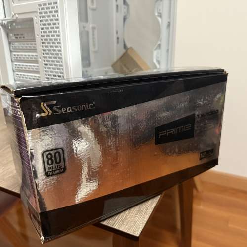 Phanteks G400A珍珠白，Seasonic TX 1000 PSU