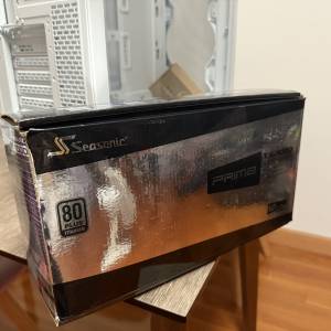 Phanteks G400A珍珠白，Seasonic TX 1000 PSU