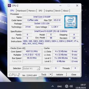 Intel i3-9100F