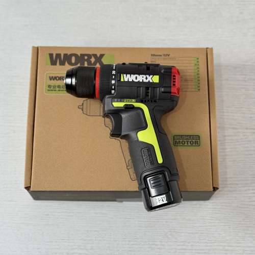 全新威克士12V雙速無刷電鑽WORX WU130X 2.0Ah