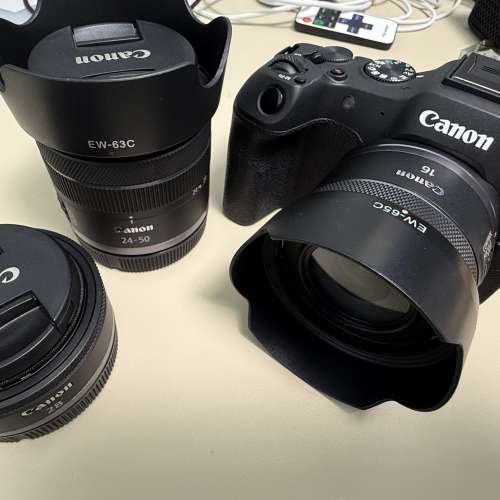Canon eos R8 連三支鏡 Canon RF 24-50 f/4.5-6.3  Canon RF 28mm f2.8  Canon RF ...