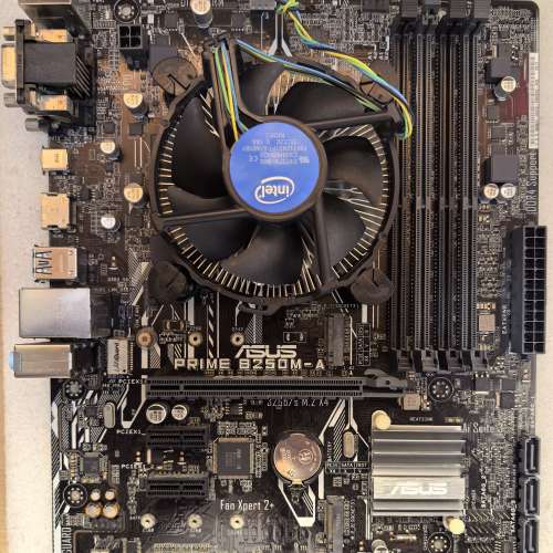 i7 7700 + Asus B250M-A