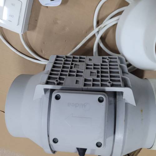 管道抽風機 美的