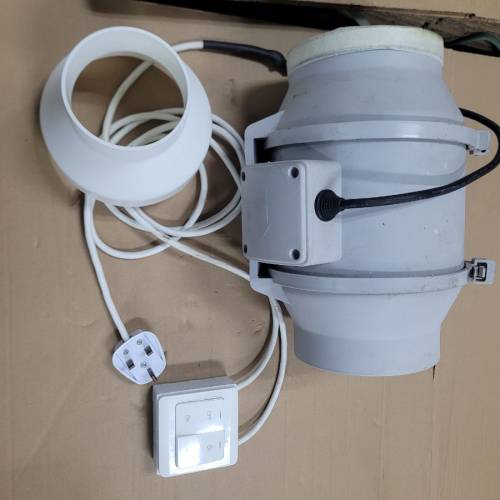 管道抽風機 美的