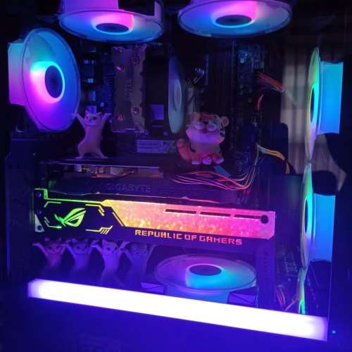 Intel® Core™ i7 第10 代 高端水冷電競遊戲/剪片電腦主機，頂配16G 記憶體，4G 遊...