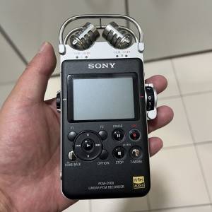 絕版原裝Sony pcm-d100高清錄音筆高清音樂播放器