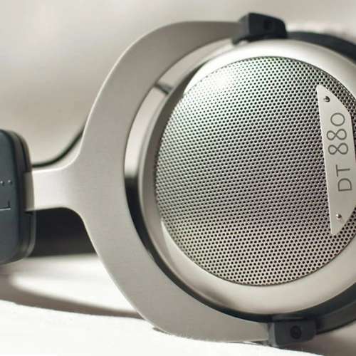 Beyerdynamic DT880 (250 ohm) 已改mini xlr (3 針) 監聽耳機