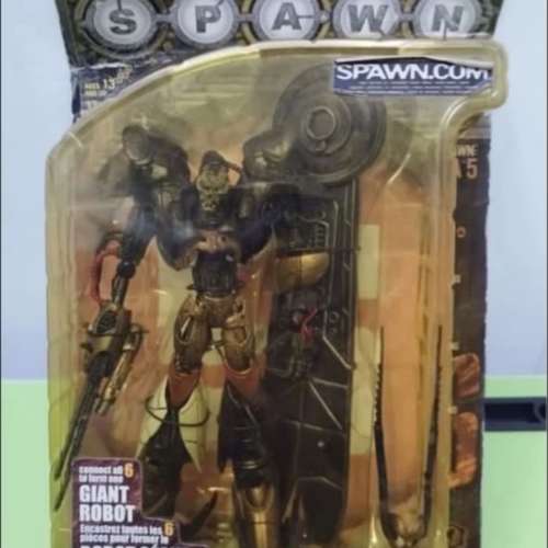 全新8 吋再生俠機械人玩具禮物New mcfarlane spawn giant robot toy gift