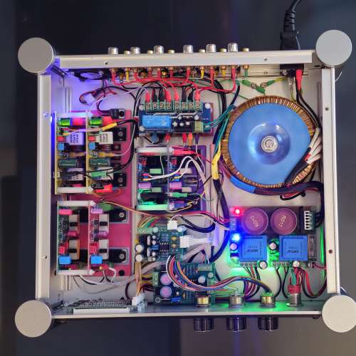 5.1聲道擴音機 + 5.1聲道 Philips SACD/DVD/CD Player