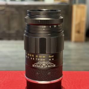 Leica Elmarit 90mm f2.8 black M lens