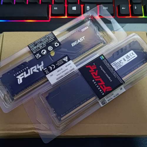 Kingston DDR4 3200 C16/CL16 32GB (16GB x 2) FURY Beast (not 3600 4000)