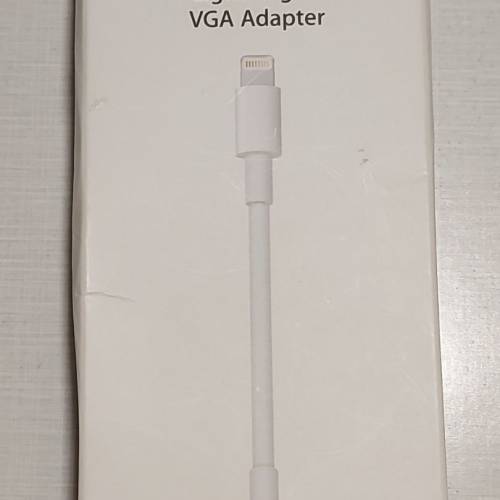 Apple lightning to VGA Adapter (like new)