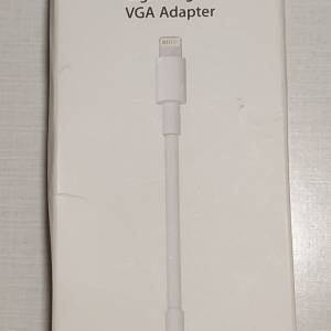 Apple lightning to VGA Adapter (like new)