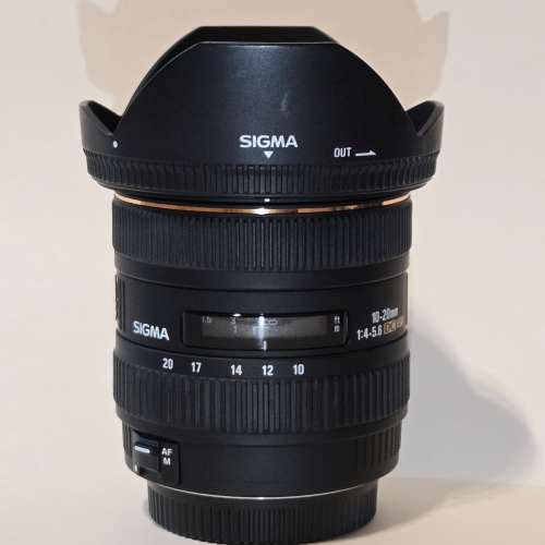 SIGMA 10-20mm f/4-5.6 DC HSM EX (SA Mount for SIGMA DSLR)