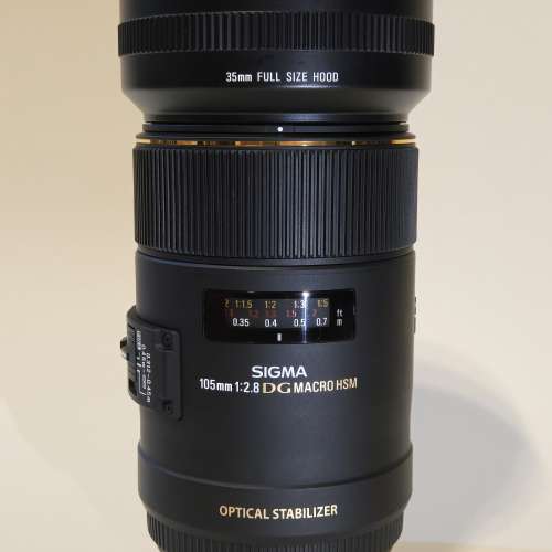 SIGMA 105mm f/2.8 DG MARCEO HSM OS EX (SA Mount for SIGMA DSLR )