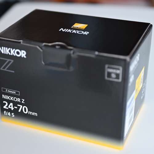 Nikon Z 24-70mm f4S 全新 for Z9 Z8 Z6 ii Z7 ii Z5 Z50