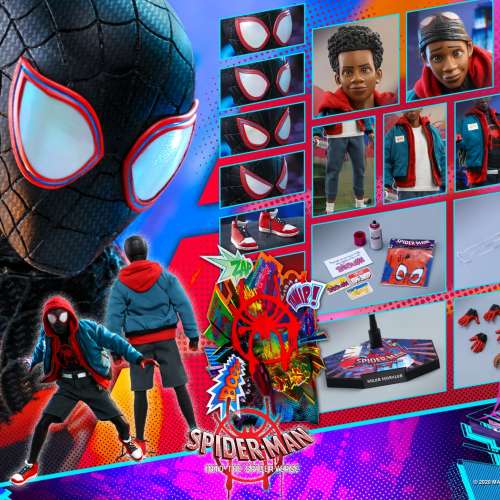 Hot Toys MMS 567 蜘蛛俠 Spider-Man : Into The Spider-verse – Miles Morale