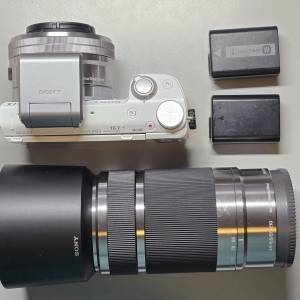 Sony NEX-5TY相機, 16-50mm鏡頭 ,55-210mm鏡頭 套裝