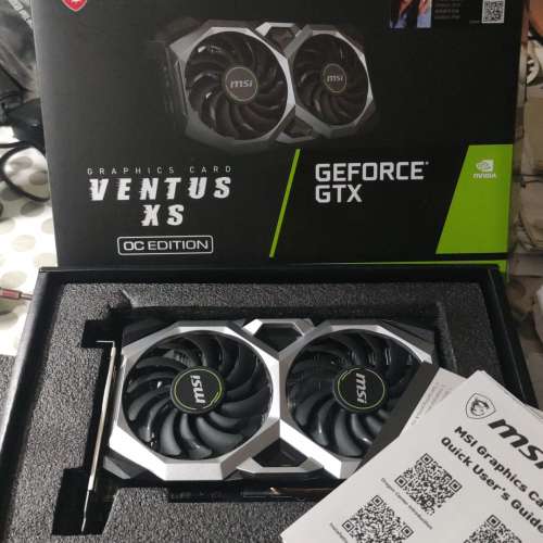 MSI GeForce GTX 1660 SUPER™ VENTUS XS OC