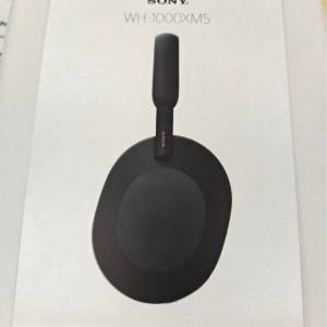 Sony WH-1000 XM5 黑色耳機(100%新未開禮品）xm4 xm6