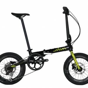 2025 新款 JAVA X2 9速 油剎 16吋349鋁合金折叠車 送水架前後蛙燈叮叮