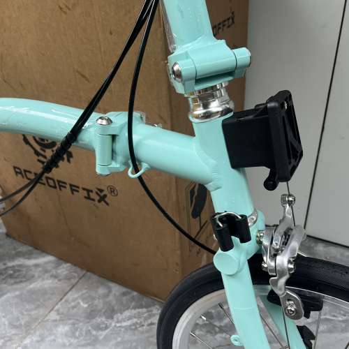 2025 最新顏色 ACEOFFIX Y5 5速 鋁合金折叠車 送前後蛙燈叮叮