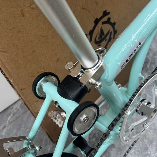 2025 最新顏色 ACEOFFIX Y5 5速 鋁合金折叠車 送前後蛙燈叮叮