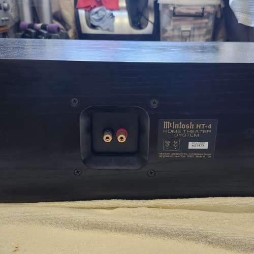 美國製造麥景圖中置喇叭 McIntosh HT -4  +送喇叭線
