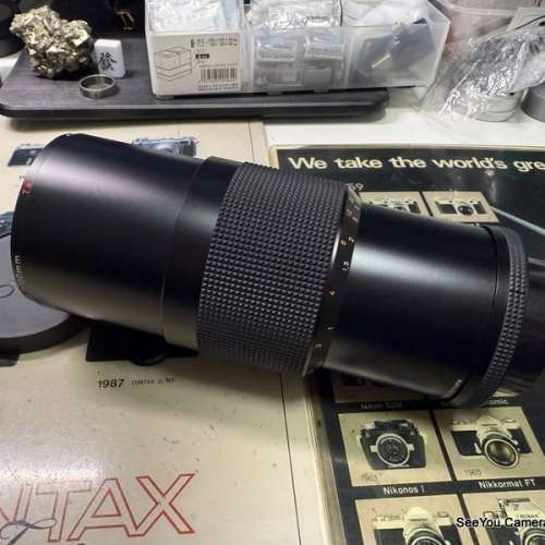 Over 95% New Contax 100mm f/2.8 Makro-Planar T* AEG Lens with box set $4780.