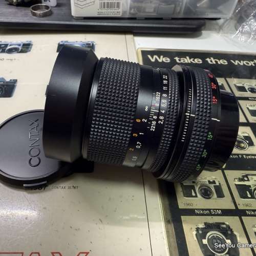 Over 95% New Contax 35mm f/2.8 PC-Distagon with full box set *RARE* $8800. Only