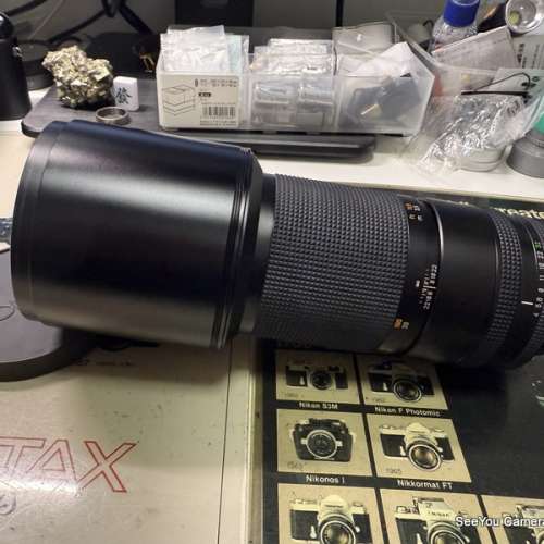 Over 95% New Contax 300mm f/4 MMG Lens with box $3880. Only